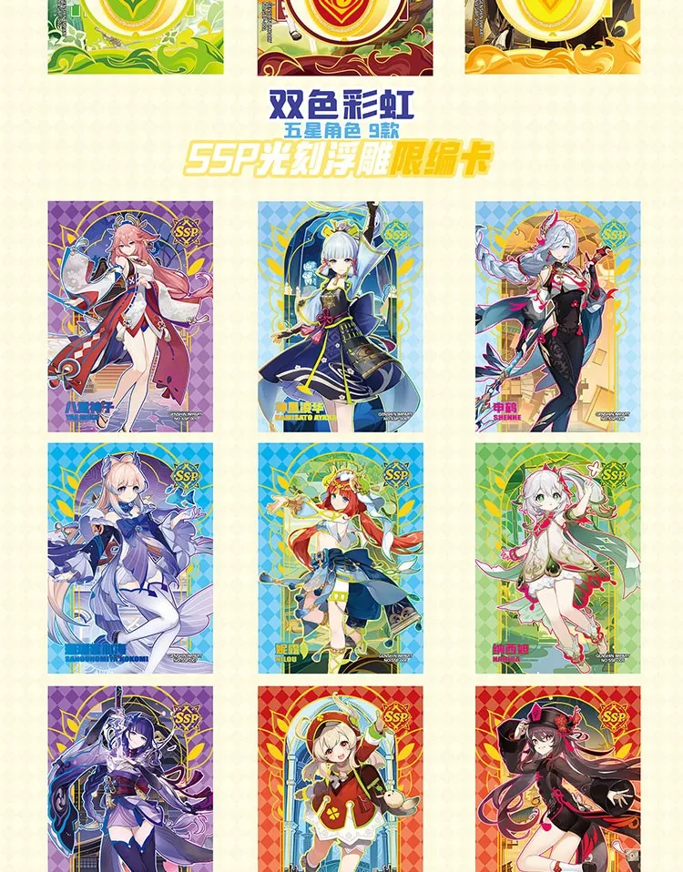 Рисунок 4 - Новые ударные карты Genshin Аниме