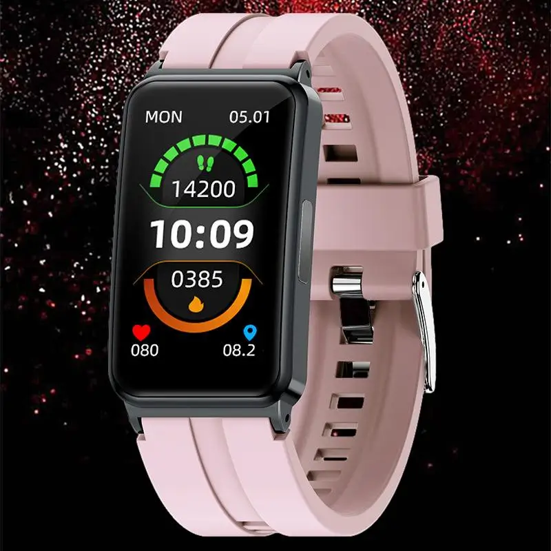 

Non Invasive Blood Glucose Measurement Bracelet For Blood Pressure Body Temperature Electrocardiogram Exercise Smart Watch Track