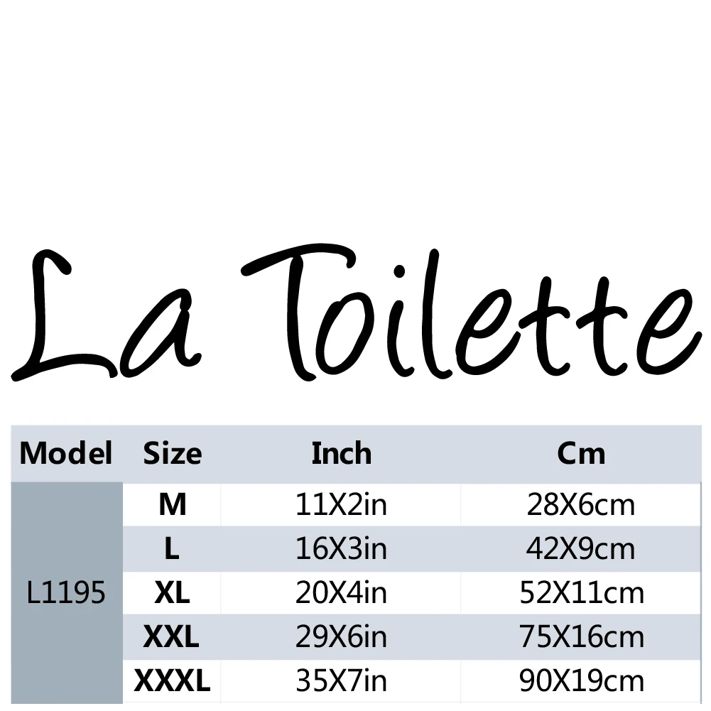 Franse Woondecoratie-Wc Входной знак Стикер La Toilette Muursticker Citaat Decal Voor Frankrijk Домашний декор для