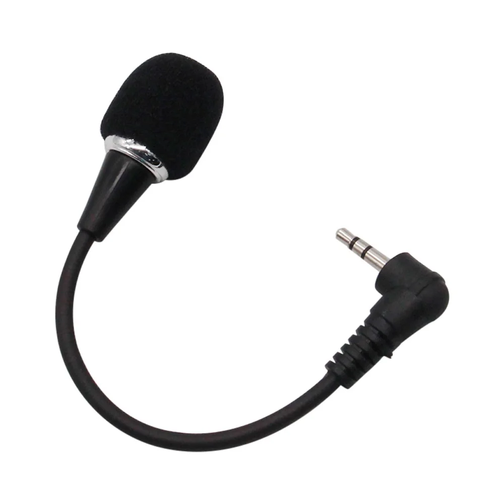 Скрученный микрофон для ноутбука 3 5 мм внешний мини | Электроника
