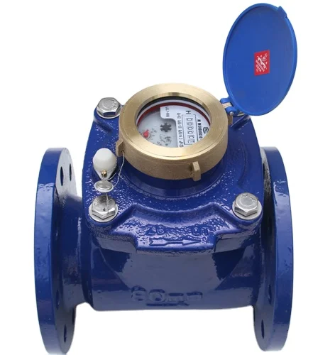 DN50 до DN300 Фланцевое соединение сухого типа Турбинный счетчик воды Woltman