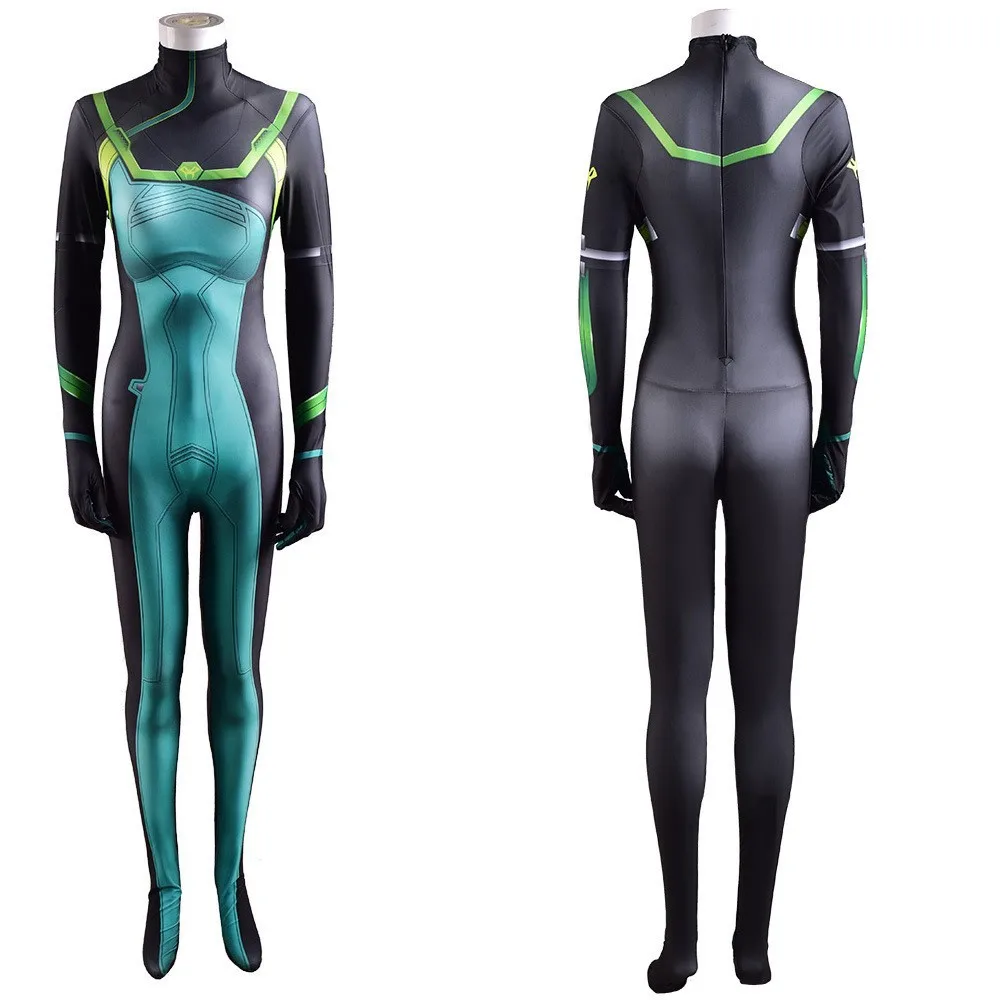

Viper Cosplay Game Valorant Character Costume Halloween Costume For Women Kids
