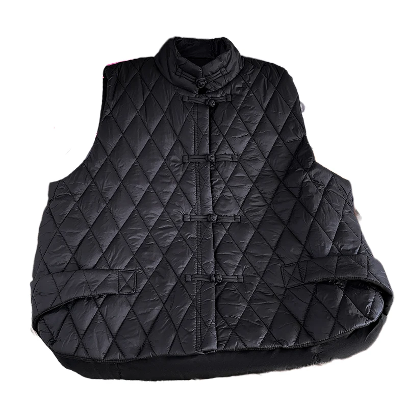 Китайский жилет с хлопковой подкладкой женская верхняя одежда зимний китайский