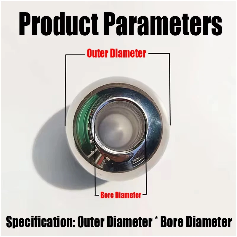 

1-30 шт. OD13 мм-22 мм пирсинг шарики из нержавеющей стали через отверстие без резьбы стальные бусины DIY ювелирные изделия бисероплетение круглые шарики аксессуары