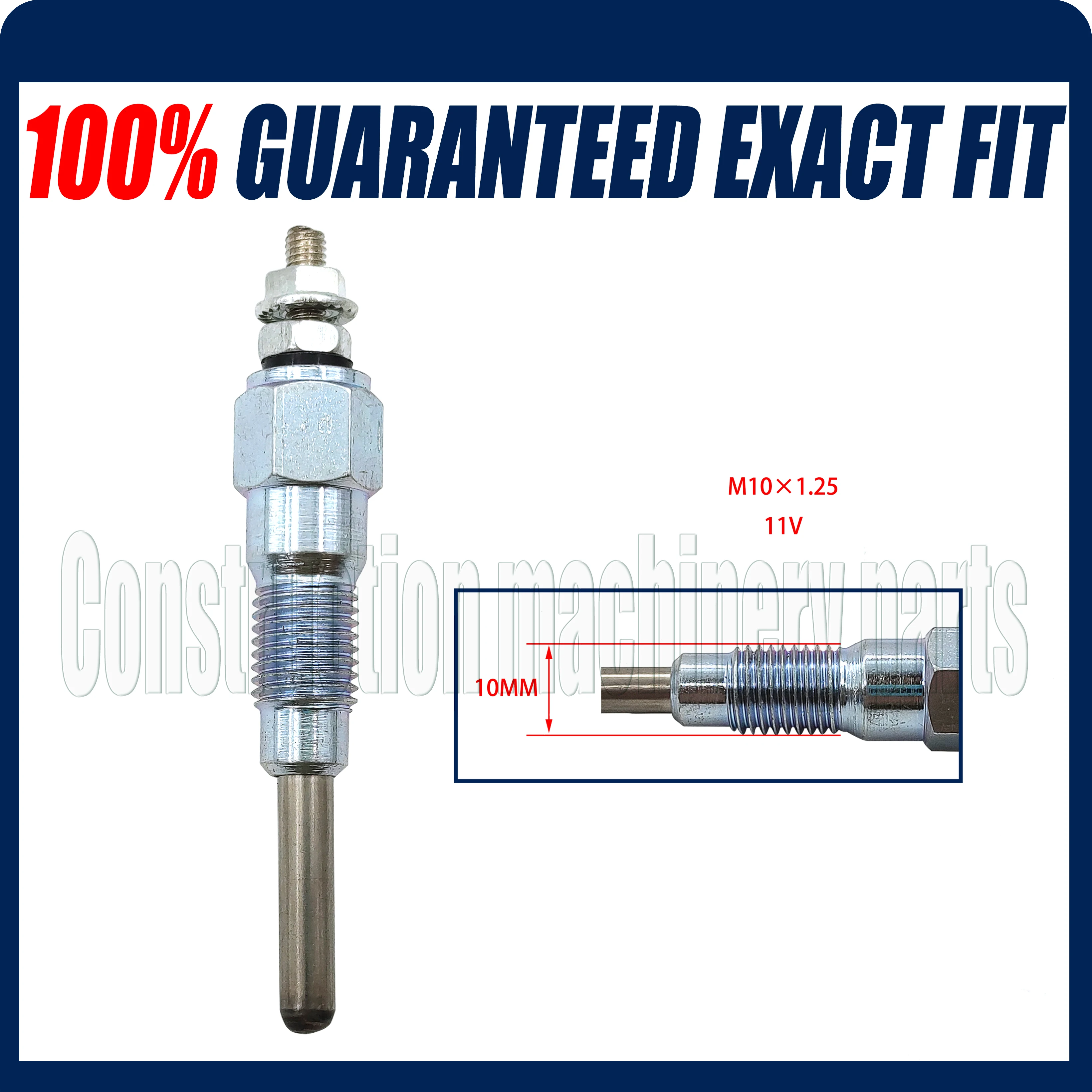 

4 шт. Свеча для Kubota V1505 запасная часть двигателя