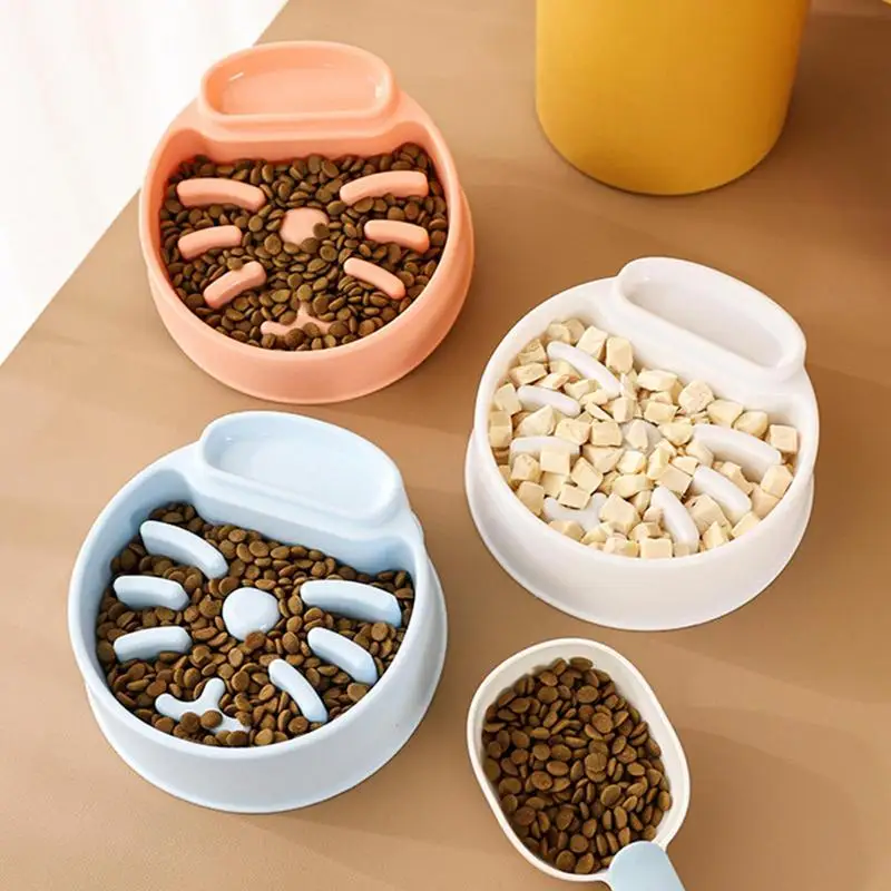 

Миска для медленного питания для домашних животных, Интерактивная подставка с отсеком, для кормления собак маленького и среднего размера