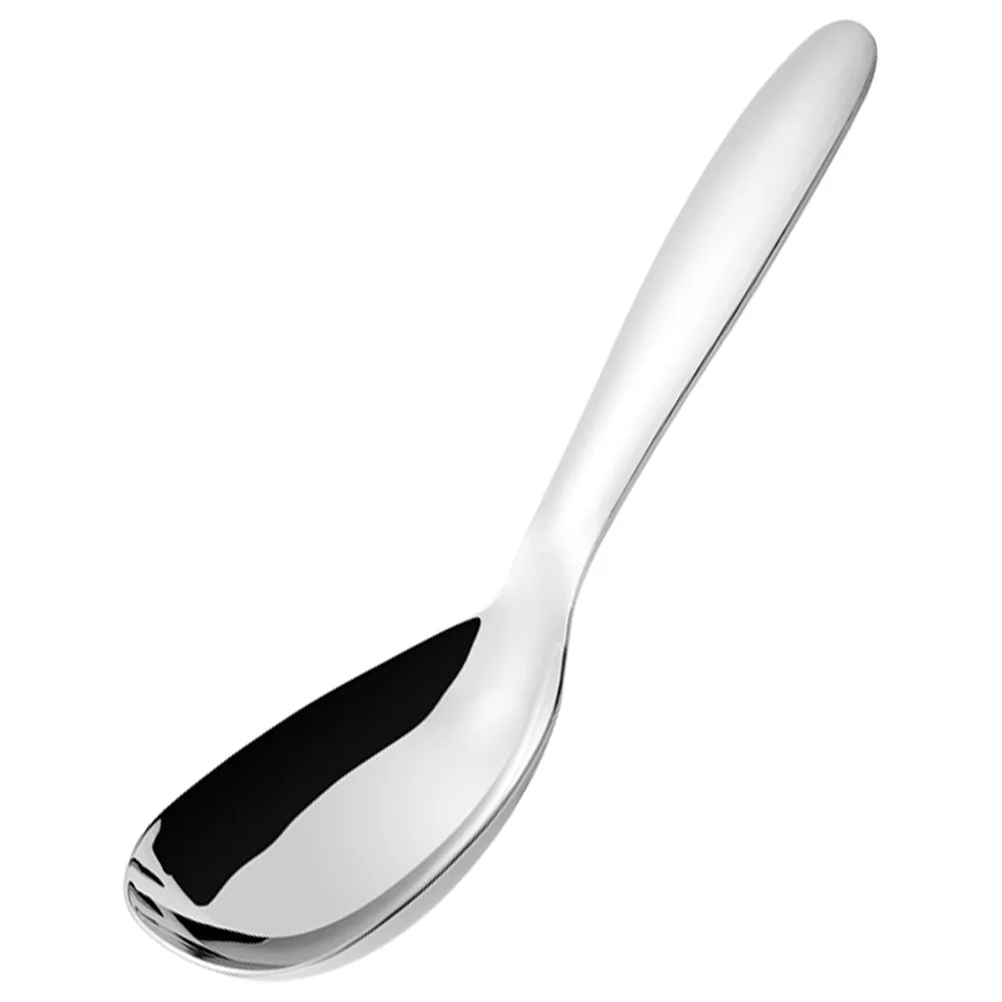 

Stainless Steel Spoon Serving Utensil Household Serving Spoon Deepen Soup Spoon