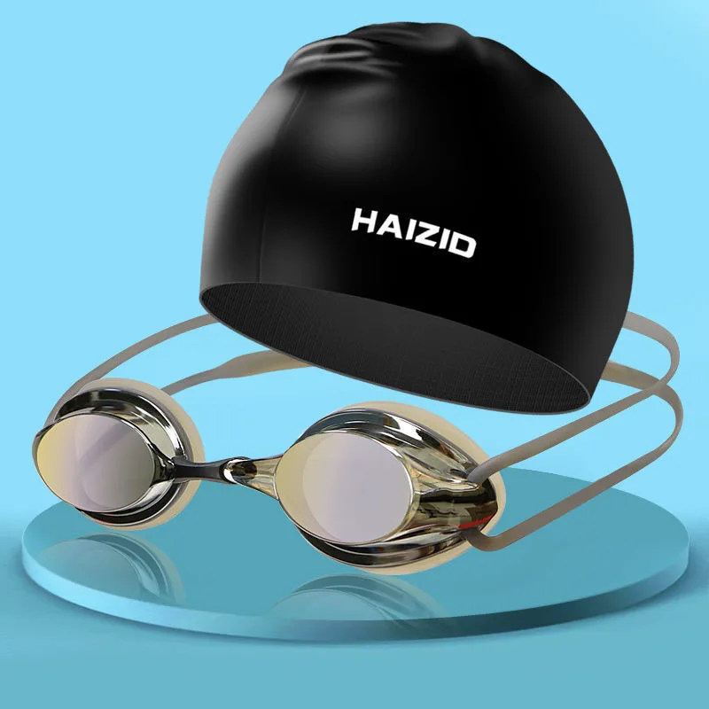 

Профессиональные противотуманные очки с УФ-защитой, регулируемые плавательные очки для мужчин и женщин, силиконовые очки, водонепроницаем...