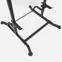 factory direct selling multi function adjustable single parallel bar rack squat bench press fitness bracket