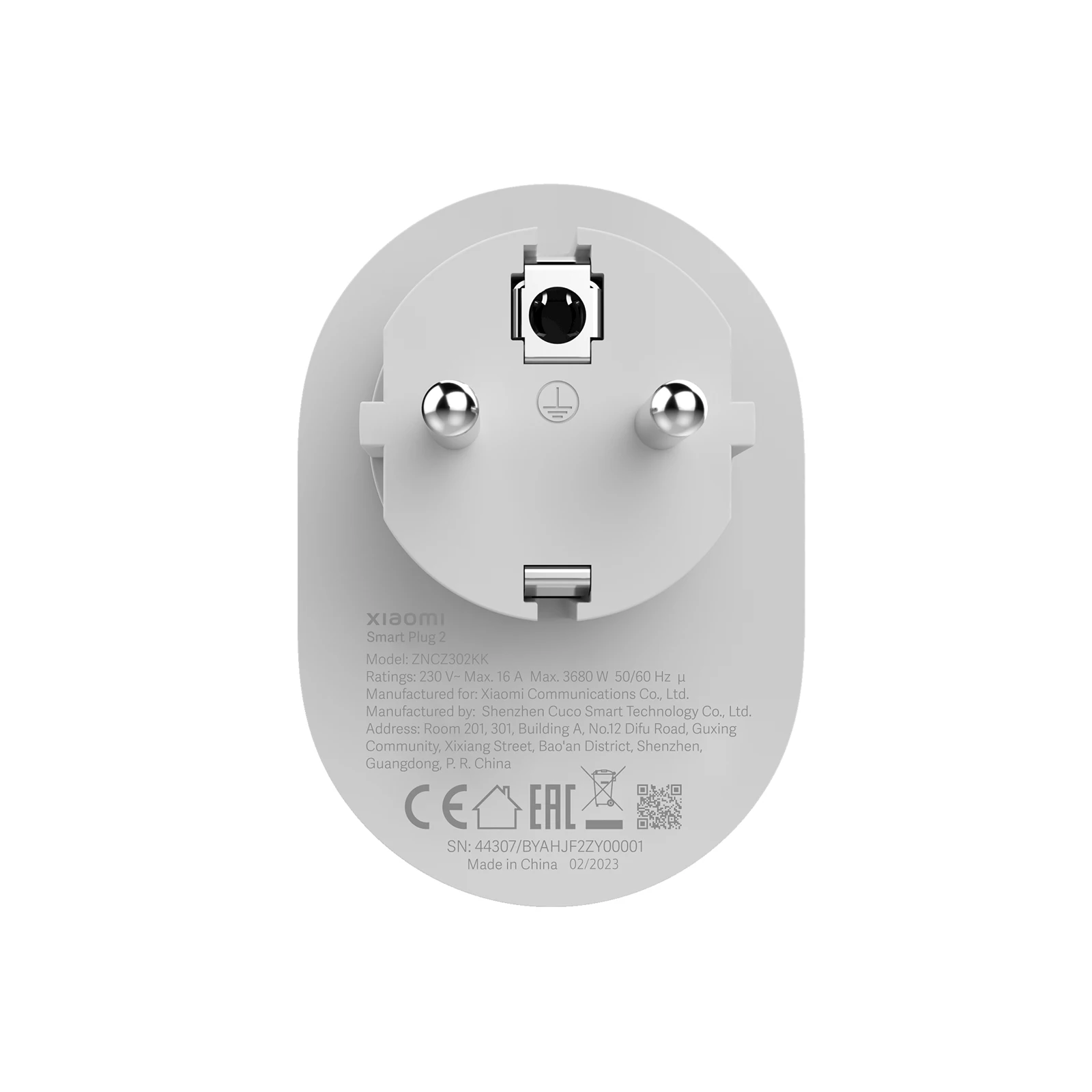 Беспроводной переключатель Xiaomi Mi Smart Plug 2 (Wi-Fi)