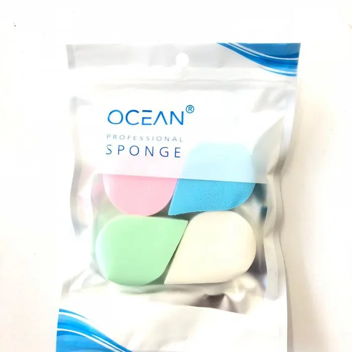 

4-piece makeup sponge ergonomic design practical products