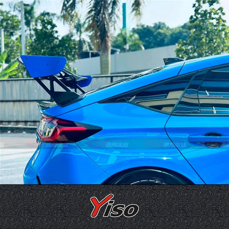 Фото Подходит для Civic 11-го поколения FL5 TYPER: карбоновое крыло VOLTEX, аэродинамический комплект, карбоновый спойлер FL5 VOLTEX BIG Empennage. №5