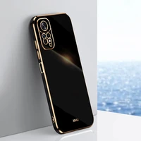 Plating Soft Phone Case For Xiaomi Redmi Note 11S 10S Pro Max Note10 10Pro Soft Silicone Shell Lens Protective Covers