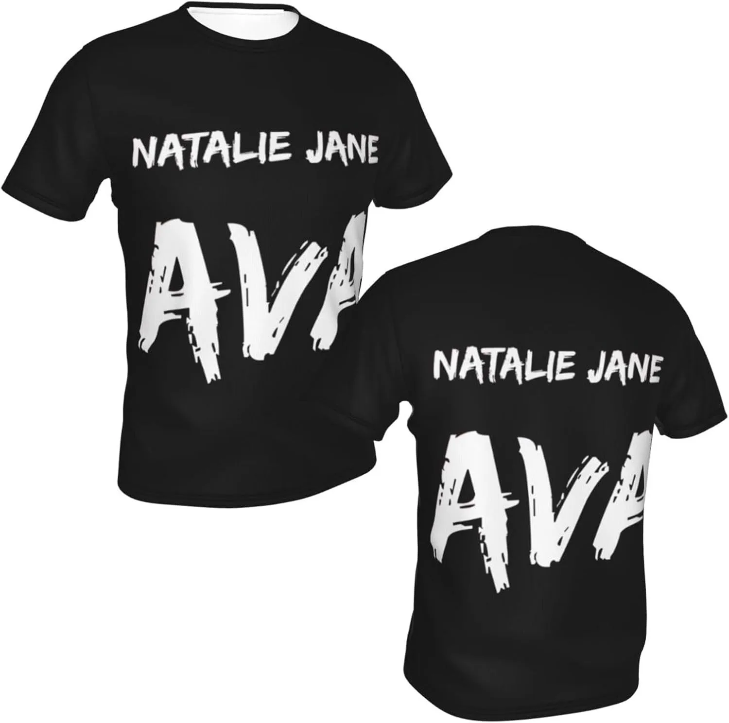 Футболки Natalie Jane летние женские и мужские модные футболки в стиле хип-хоп с