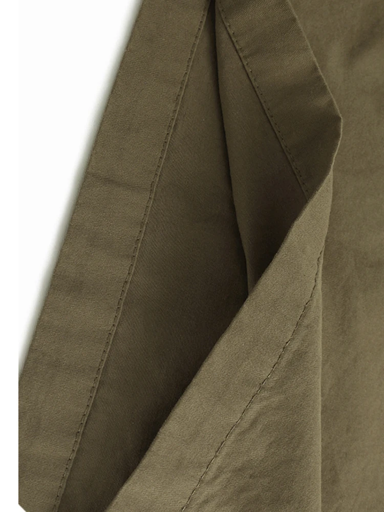 Брюки женские плиссированные с высокой эластичной талией повседневные длинные