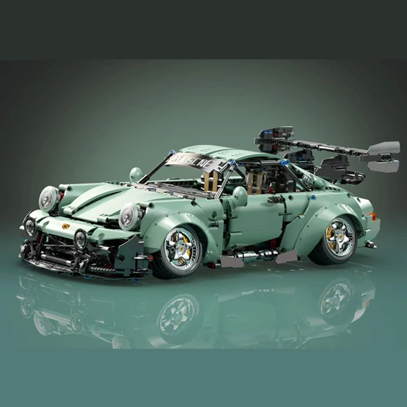 

High-Tech 10220 Three Colors Low Lying Refitted Car Model Building Blocks Bricks Birthday Toys Christmas Gifts
