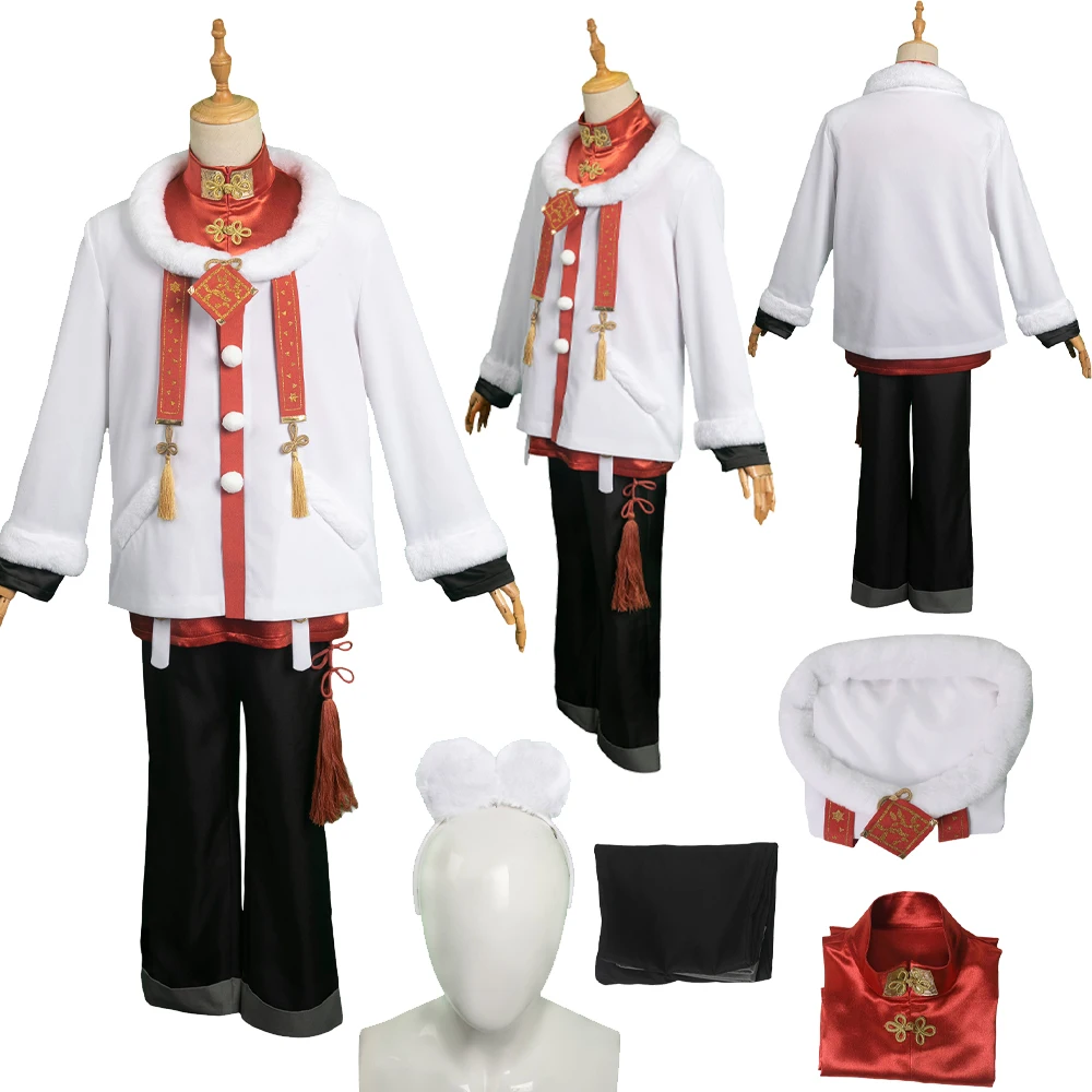 

Костюм для косплея Fujimaru Ritsuka из игры Fate/Grand Order, топ, штаны, головной убор для мужчин, костюм для взрослых, карнавальный костюм на Хэллоуин