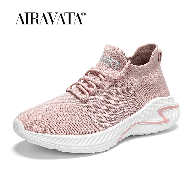 Couple Walking Shoes Men Women Sneakers Comfortable Fly Weaving Outdoor Casual Footwear Par De Zapatillas Size 36-45