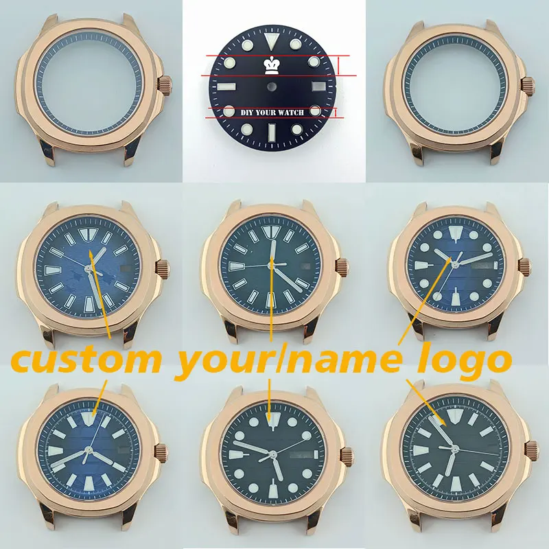 

Чехол для часов NH35, наручные часы из нержавеющей стали, 39 мм, с циферблатом NH36