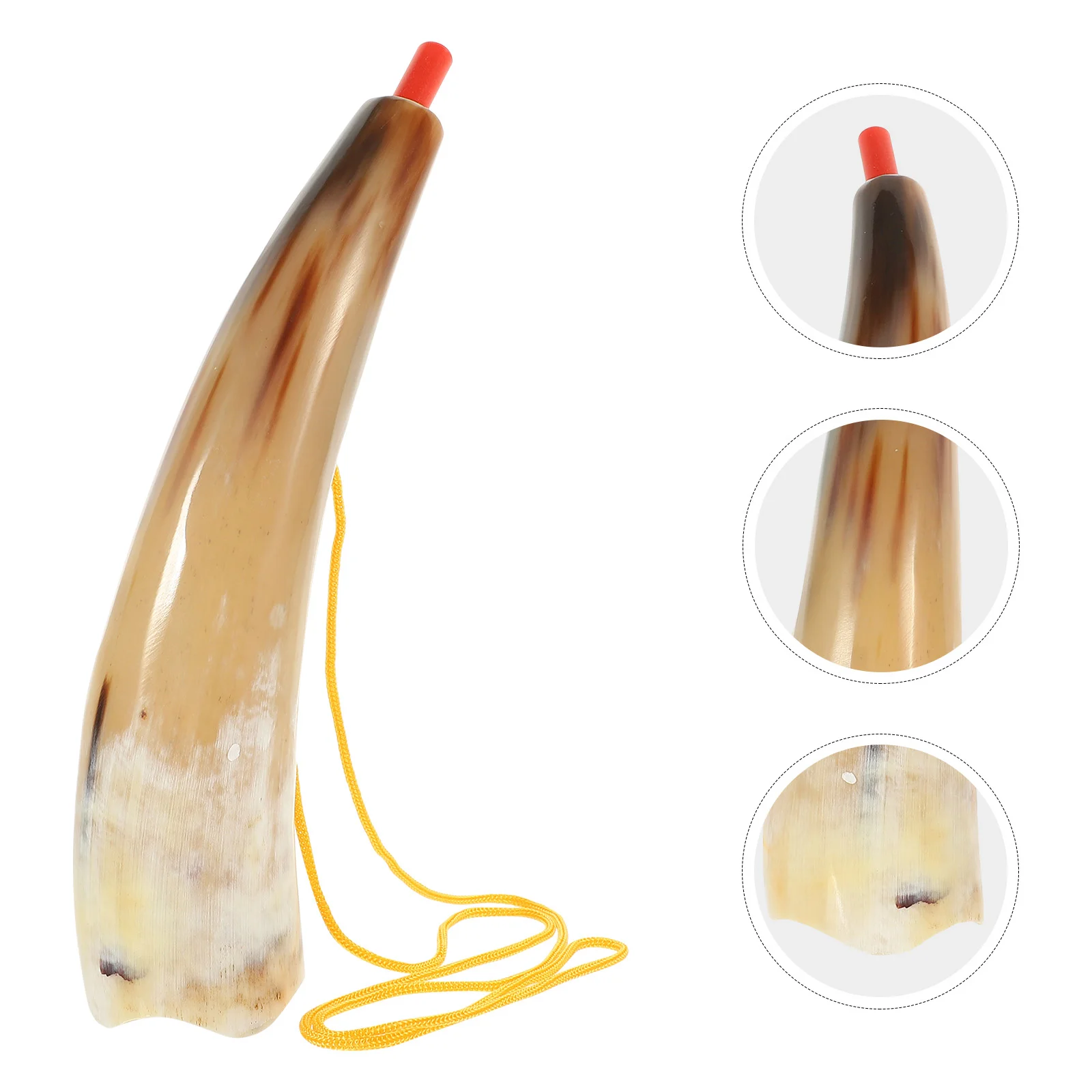 

Ox Horn Prop Party Performance Props Decor Halloween Cosplay Pirate Supplies Horns Viking Blowing Tool