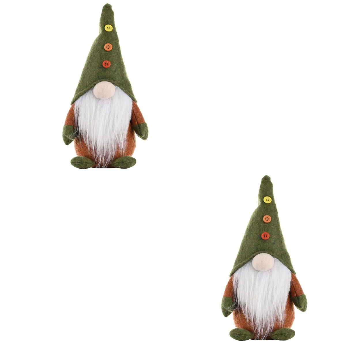 

2pcs Tabletop Centerpiece Gnome Christmas Party Favor Gnome Adornment Decor for Xmas