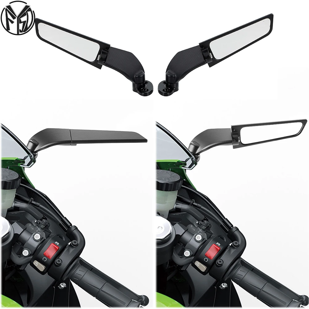 Модифицированные мотоциклетные зеркала для Yamaha YZF R25 R3 R15 R6 R6s V2 V3 R1 регулируемое