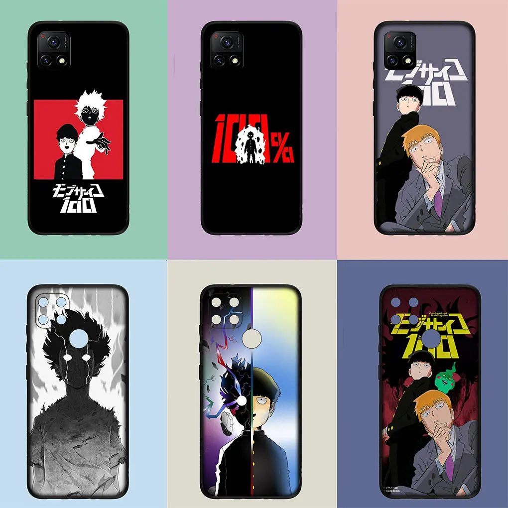 Чехол Mob Psycho 100 с рисунком для Huawei P30 P20 P10 Y6 Y7 Y9 Prime Mate 10 20 Pro Lite Y9A Y8S P Smart 2019 телефона