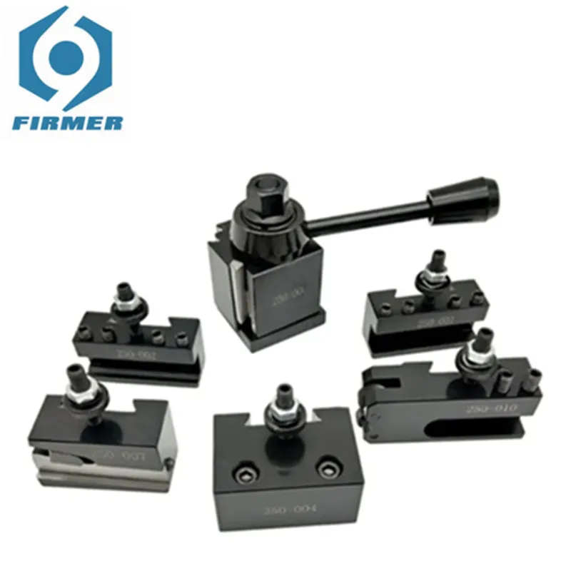 

Быстросменный инструмент с клиновидным типом 250-300, набор инструментов GIB, набор стоек для инструмента, держатель для инструмента поршневого типа, 1 держатель для ножа, 5 зажимов для ножей