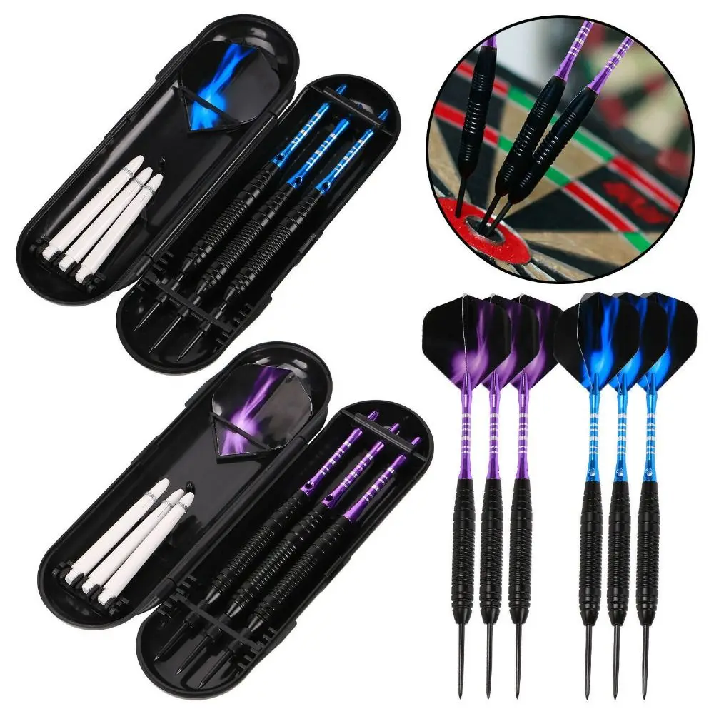 

Portable Party Game Bar Entertainment Indoor Sports with Carry Case with Extra Plastic Tips Darts Set Soft Tip
