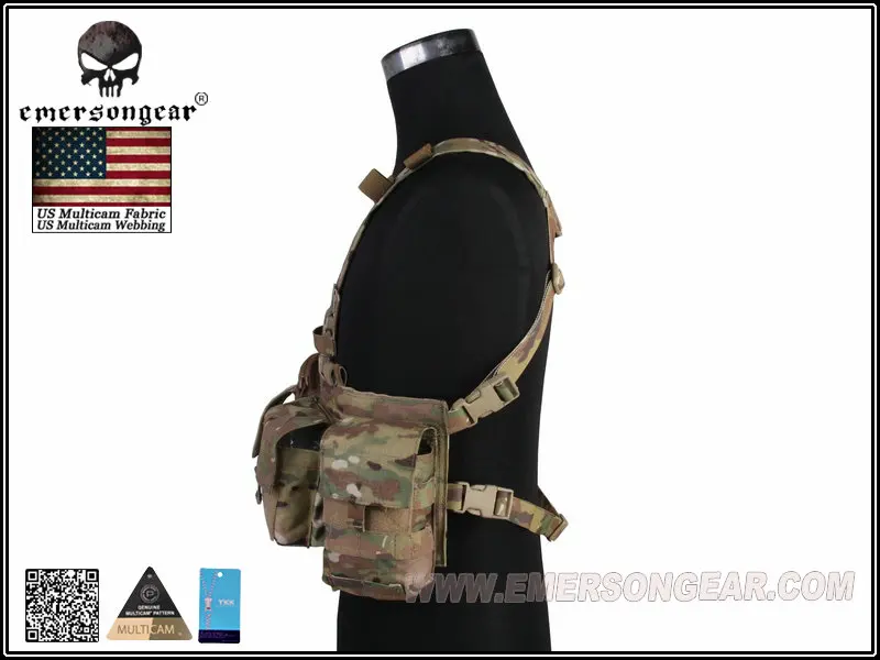 Emersongear-UW Gen V разрез Передняя нагрудная установка страйкбол военный боевой жилет