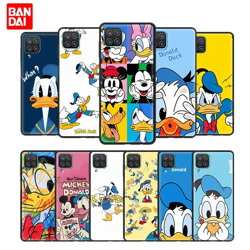 

Donald Duck Phone Case for Samsung Galaxy A12 A52 A32 A72 A22 A02 A21 A51 A21s A02s 4G 5G Capinha Cover Silicone Coque Luxury