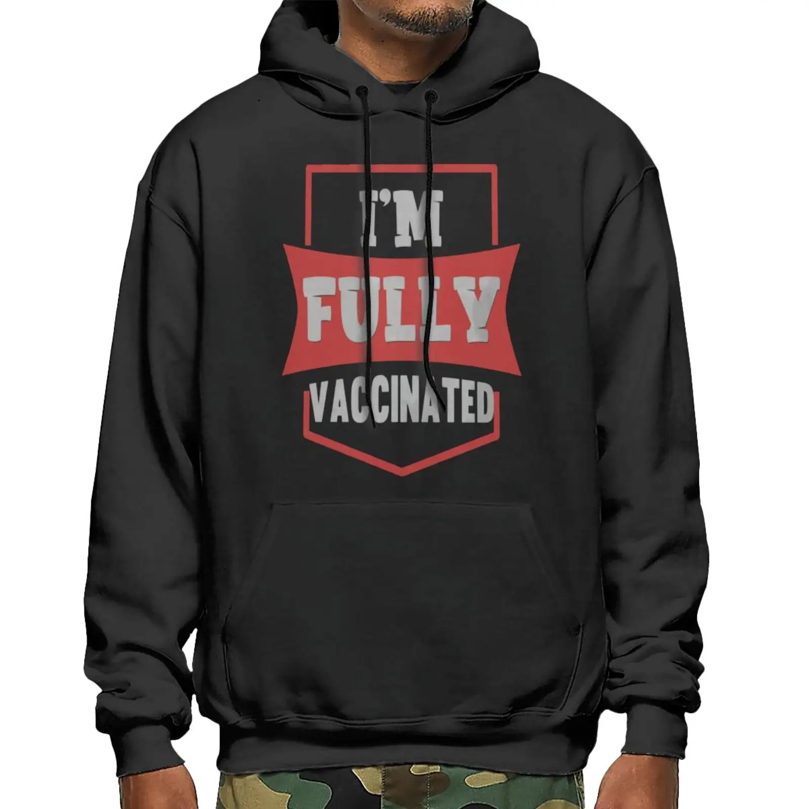 Im Fully Vaccinated Pro Vax Just Sweatshirts Hoodies Sweaters Sweatshirts For Men Tracksuit Men Anime Hoodies Anime Sweatshirt