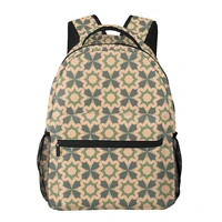2022women shoulder bag abstract ornannental pattern design fashion school bag for teenage girl backpacks travel bag