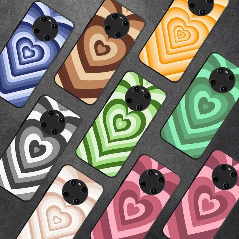 

RuiCaiCa Love Heart Phone Case For Huawei Y 5 Y62019 Y52018 Y92019 Luxury funda case for 9prime2019