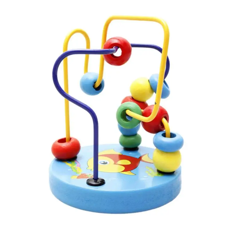 

Bead Maze Wooden Bead Toy Colorful Roller Coaster Preschool Montessori Educational Toys For Preschool Girls Boys Birthday Gifts