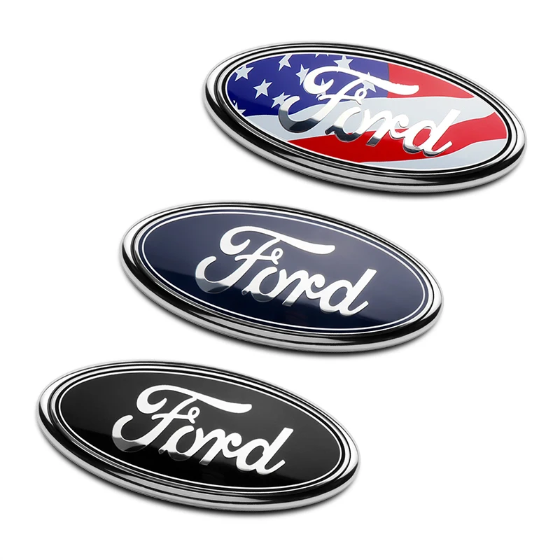 Фото 1 шт. Эмблема-наклейка на капот, радиатор, крышку багажника для Ford Focus Mondeo Kuga Fiesta MK7 Escort Edge 2 4 MK2 MK4 №2