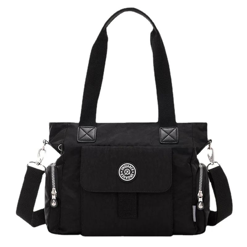 

Solid Top-handle Messenger Bags Handbags Women Famous Brands Nylon Shoulder Bag Female Beach Crossbody Bag Bolsas Clutch 가방 sacs