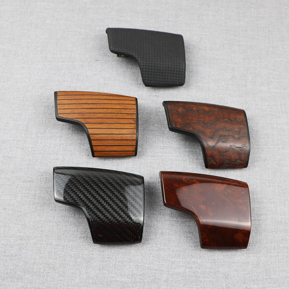 

5 Style For Audi A6 C8 A7 2019+ 4K1 713 139D 4K1713139D Gear Shift Knob Cover Perforated LHD