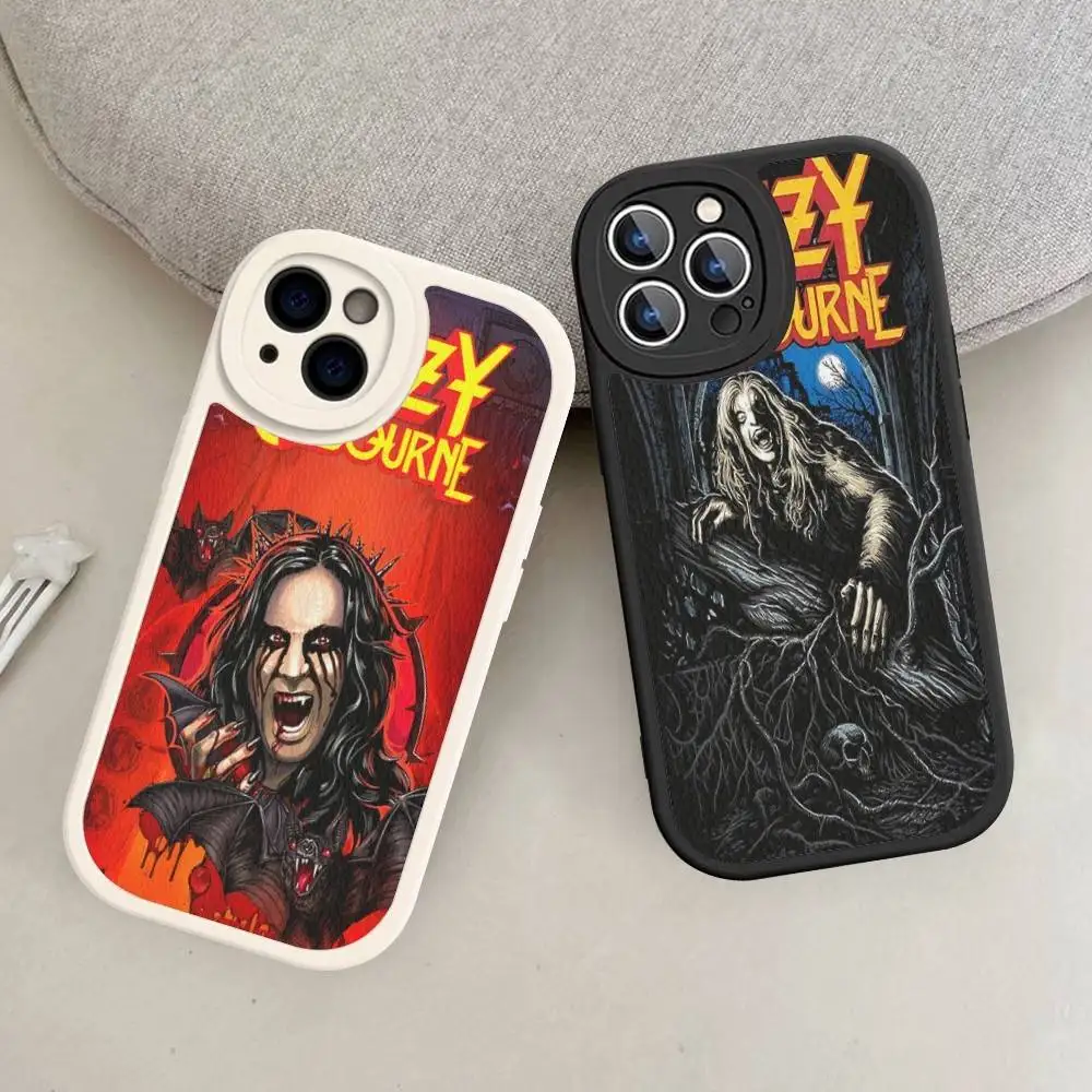 Фото Чехол для телефона Singer O-Ozzy O-Osbourne-S для iPhone 16 15 14 13 12 11 Pro Max Plus, кожаный, ударопрочный. №5