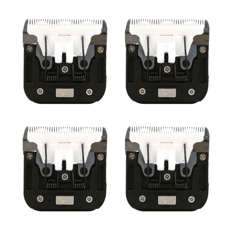 4X Pet Hair Replacement Blade For AOBO VS888 Dog Cat Cattle Rabbit Grooming Trimmer Clipper Blade