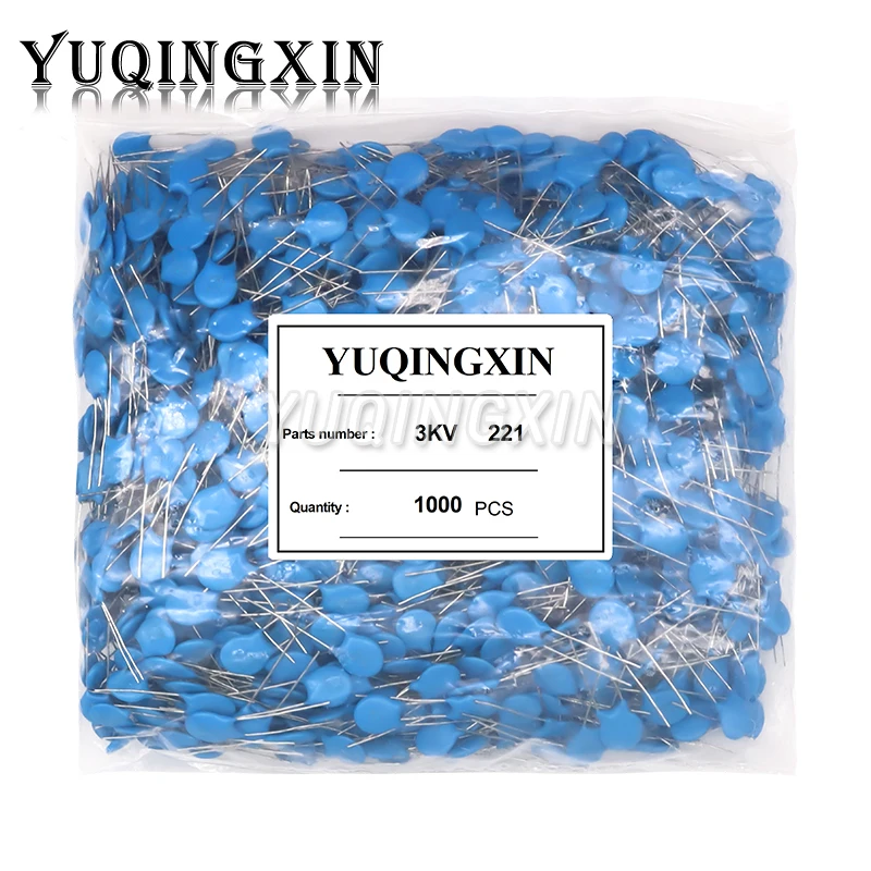 Керамический конденсатор высокого напряжения 1000 шт. 3 кВ 5PF 10PF 15PF 20PF 22PF 27PF 30PF 47PF 56PF