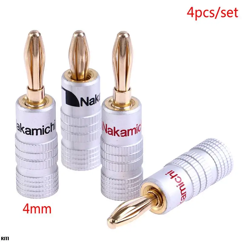 

4 шт., разъем типа «банан», 4 мм