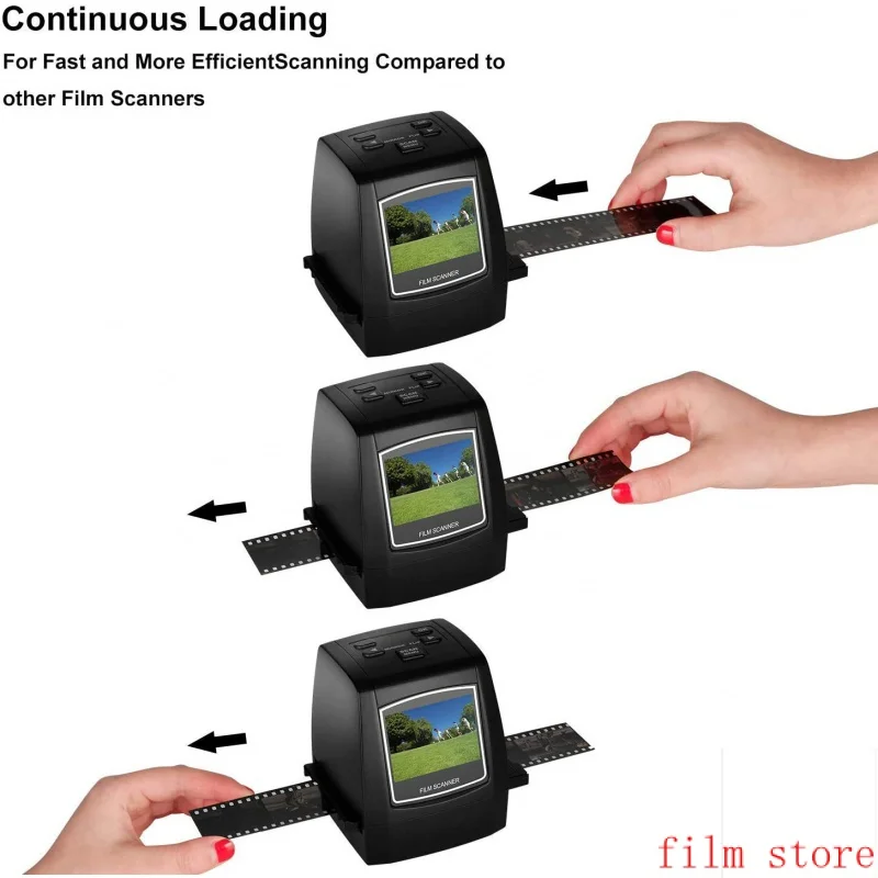 DIGITNOW 22MP All-in-1 Film &amp Slide сканер преобразует 35 мм 135 110 126 и Super 8