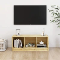 tv furniture 104x33x41 cm solid pine wood