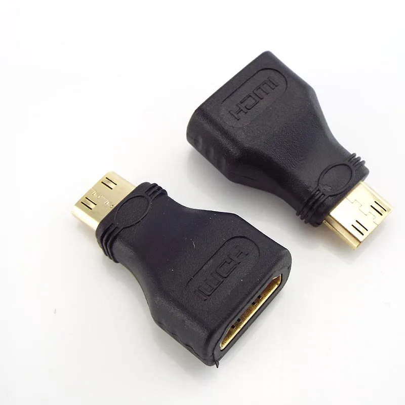 1/2 шт. 5 мини HDMI-совместимый конвертер штекер-стандартный удлинитель адаптер