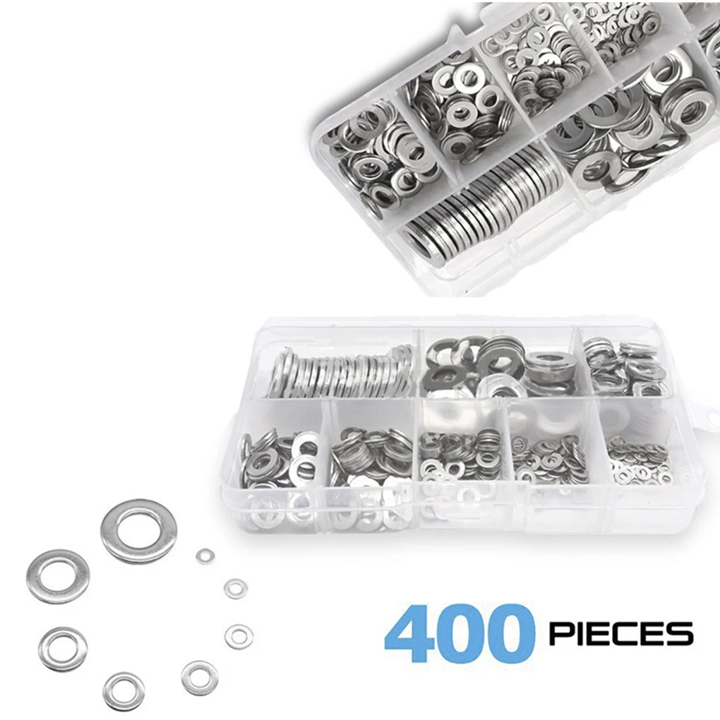 

Flat Washer Washer Adjusting Flat Washer Adjusting Gasket In Box 360pcs M2-10 Combination Versatile