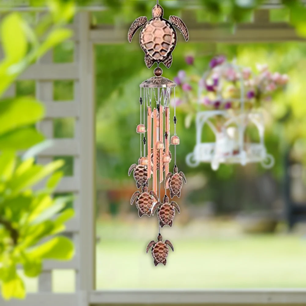 

Creative Wind Chime Pendant Waterproof Sculpture Crafts Rustproof Wall Hanging Statue Outdoor Yard Garden Supplies