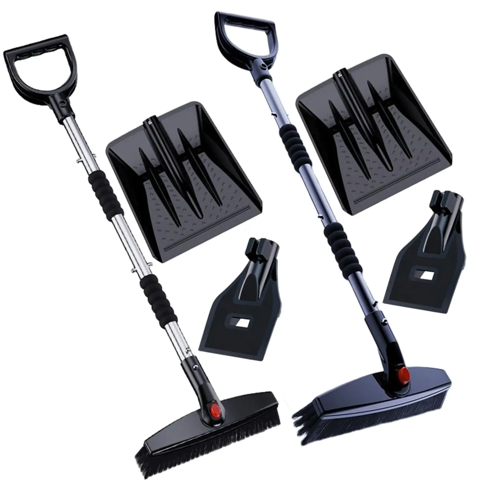 

Portable Snow Removal Tool car Window Snow Cleaner Stainless Steel Handle 360° Rotatable Head for Truck Car Vehicles Auto