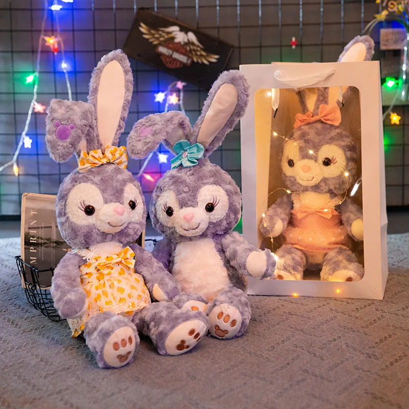 

Disney Kawaii плюшевая игрушка 50-90 см звезда делью кукла милый Даффи кролик детская кукла внутреннее украшение для отправки