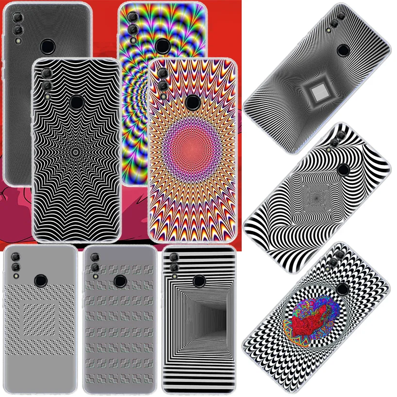 

Visual illusion art picture Phone Case For Huawei Honor 50 20 Pro P Smart Z 2021 Y5 Y6 Y7 Y9 10i 9 Lite 9X 8A 8S 8X 7S 7X 7A Cov